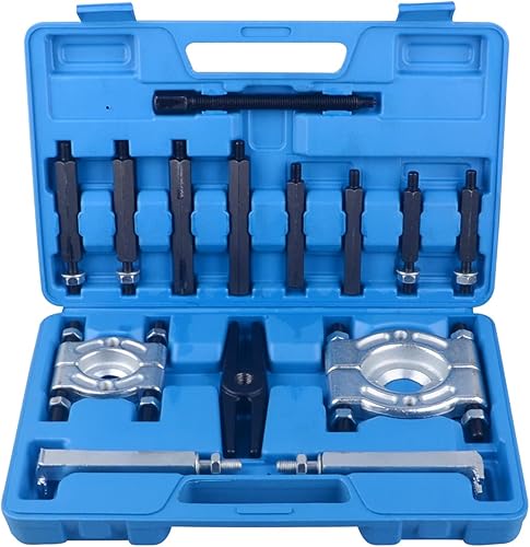DAYUAN 14-Piece Bearing Puller Set Folding Wheel Puller Separator Set Bearing Puller Including Case