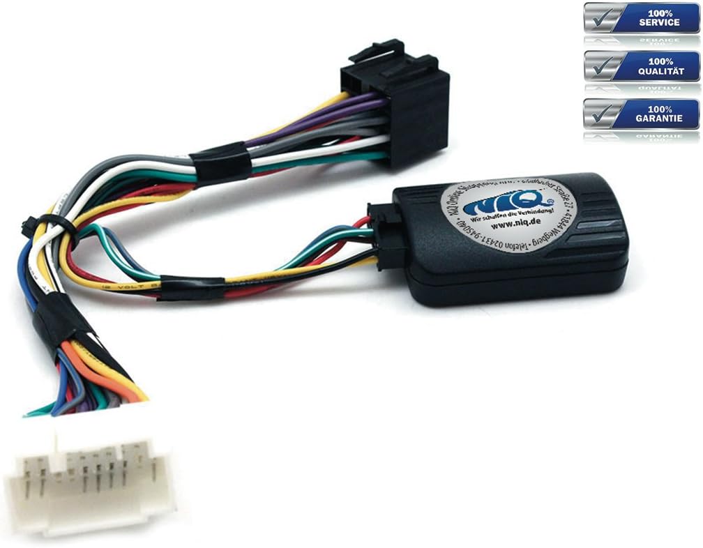 NIQ Steering Wheel Remote Control Adaptor for JVC Car Radios Compatible with Suzuki Grand Vitara / Kizashi / Swift / Splash / SX4
