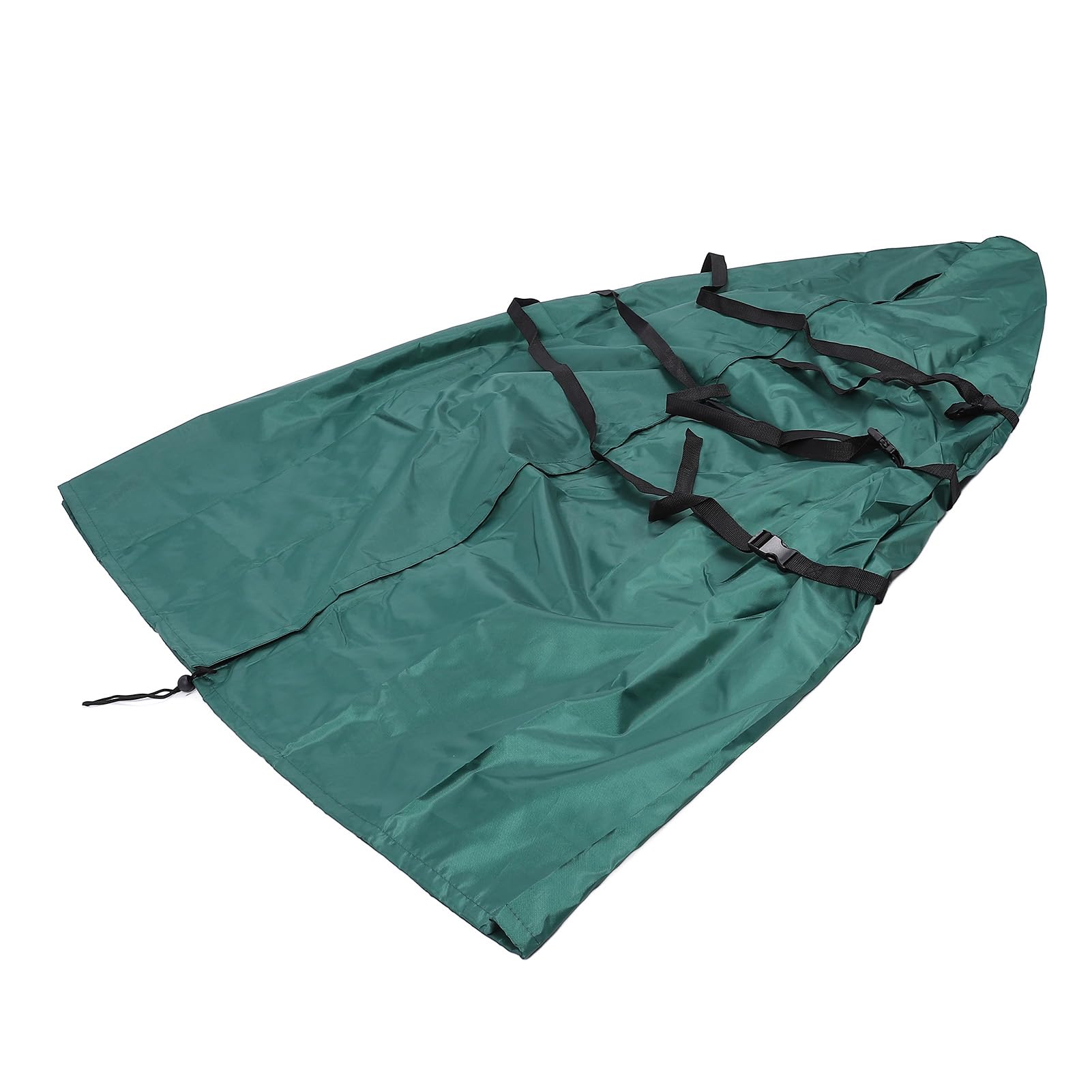 Bolsa de almacenamiento para árbol de Navidad, funda antipolvo para árbol artificial vertical, a prueba de viento, lluvia y rayos solares, bolsa protectora de tela recubierta 420D (45 * 94 pulgadas)