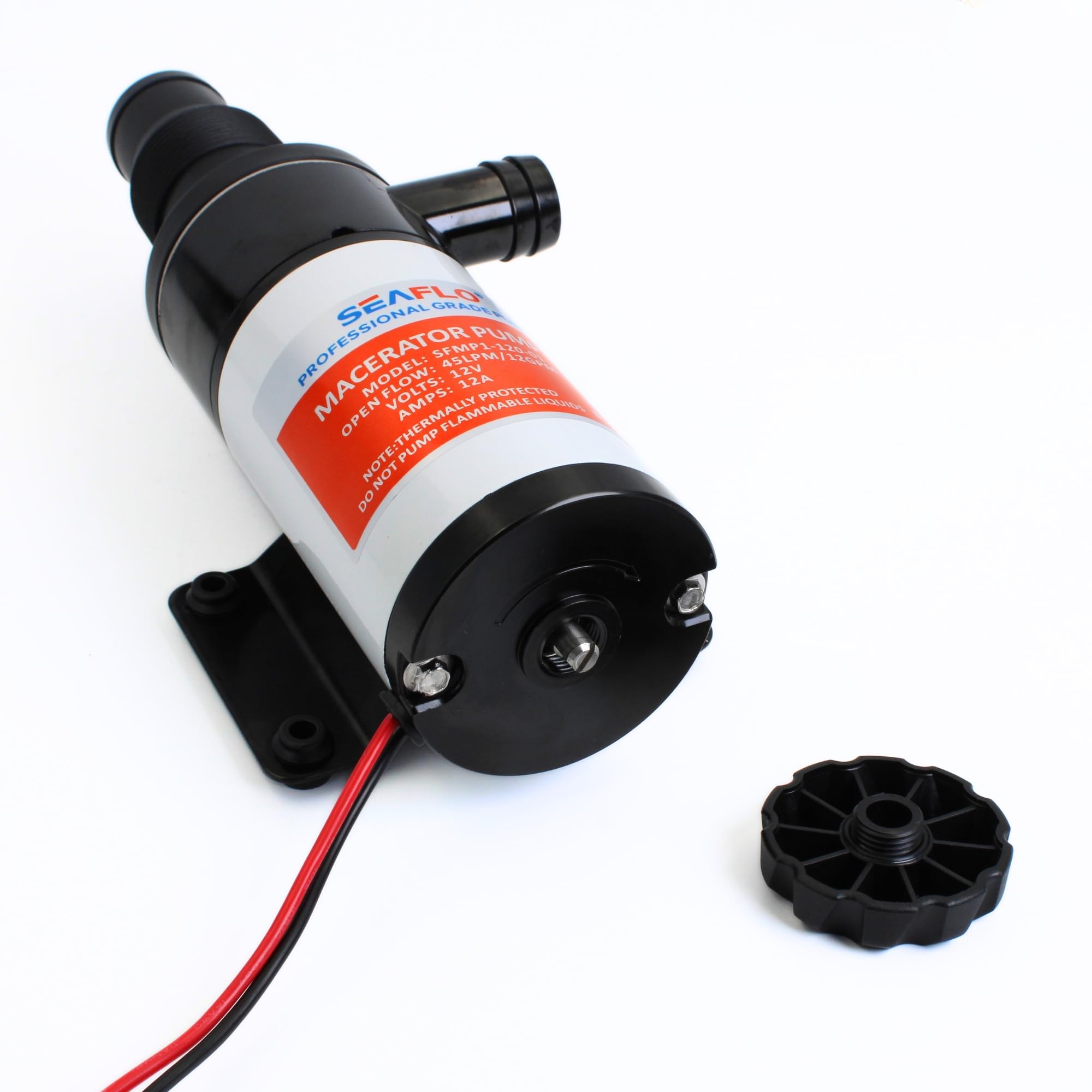 SEAFLO Nouveau système de pompe à broyeur 12 V pour RV Marine Série 01 Moteur amélioré