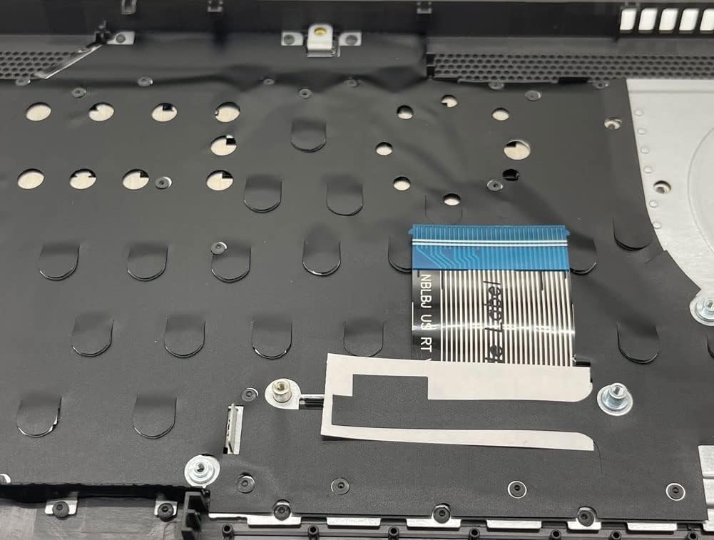 Replacement for HP 240 245 246 G7 14-cm Laptop Upper Case Palmrest Touchpad with Keyboard Assembly L44060-001 M05460-001 Gray