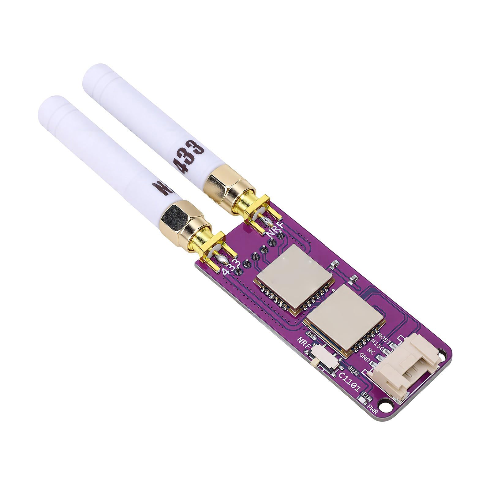 Annadue Moduł RF 2 w 1 dla M5Stack StickC Plus2, CC1101 NRF24, Podwójne