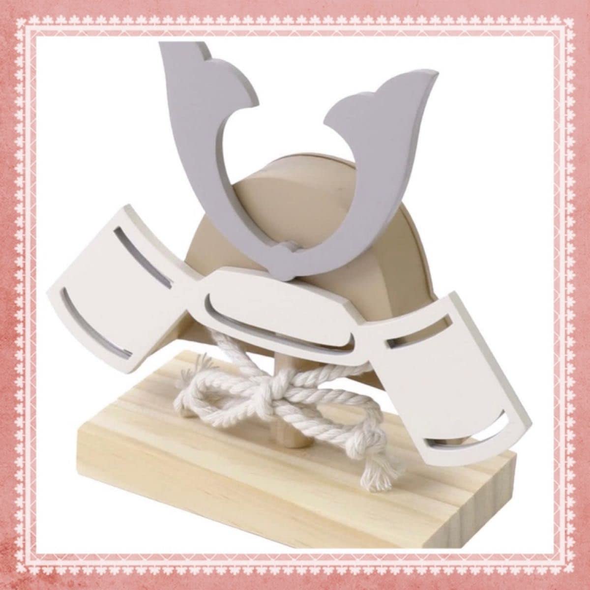 スリコ こどもの日 兜 木製 5月人形 スリーコインズ セット オブジェ