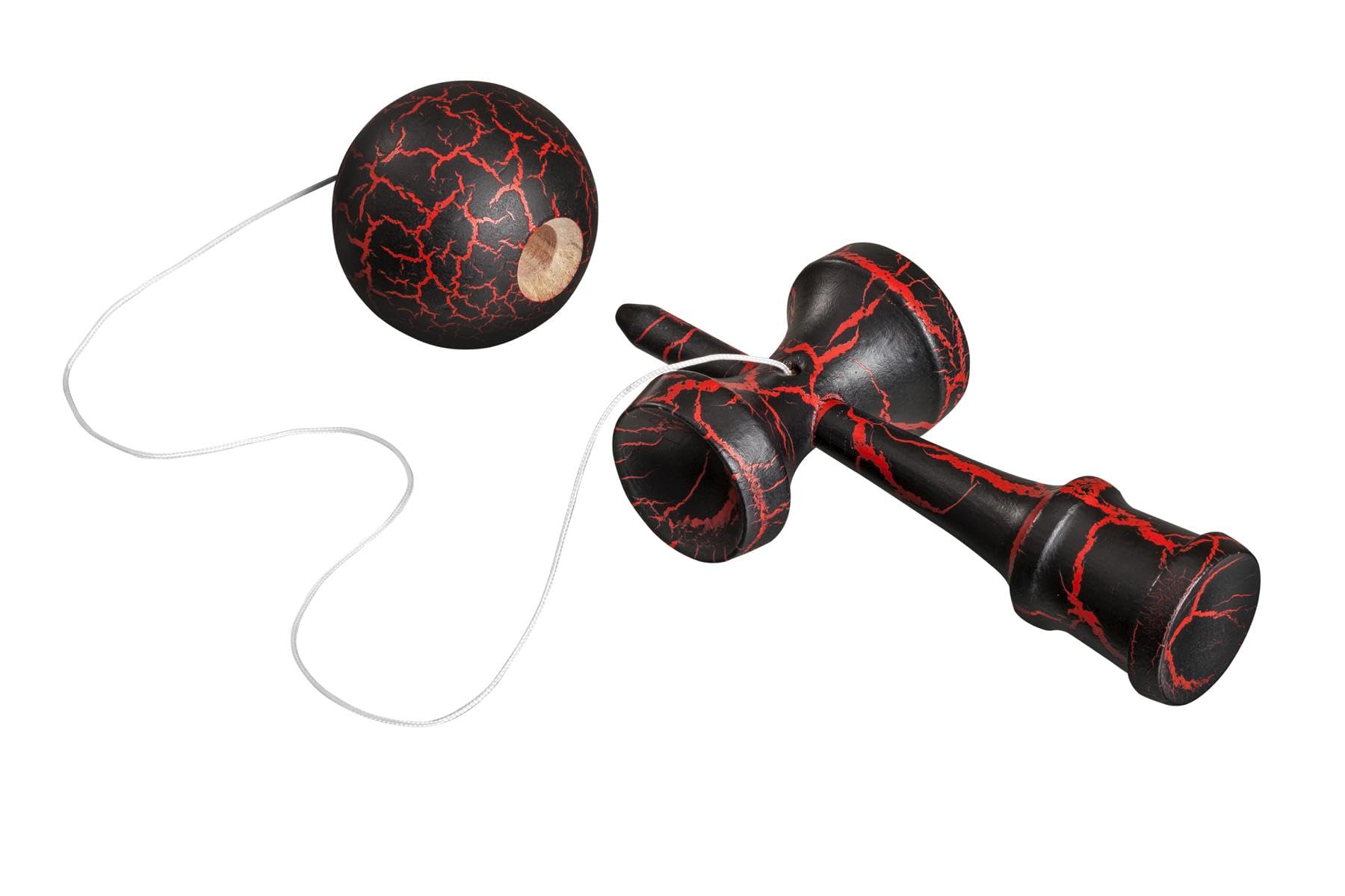 Philos 3804 Kendama Game, czarno-czerwona, wielokolorowa