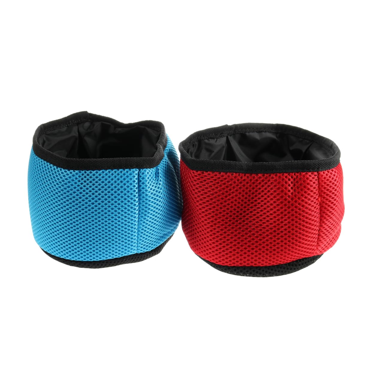 BESPORTBLE Travel Pet Bowl Mesh Dog Feeder Portable Food Bowl Waterproof Oxford Fabric for Dogs Cats