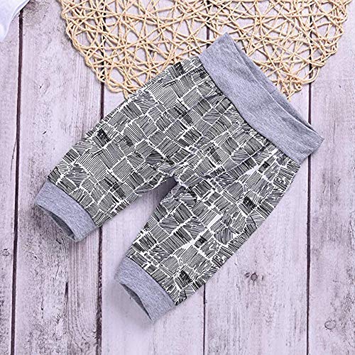 Image of Newborn Infant Baby Boys Clothes Baby Boy Bodysuit Pants Outfit Set