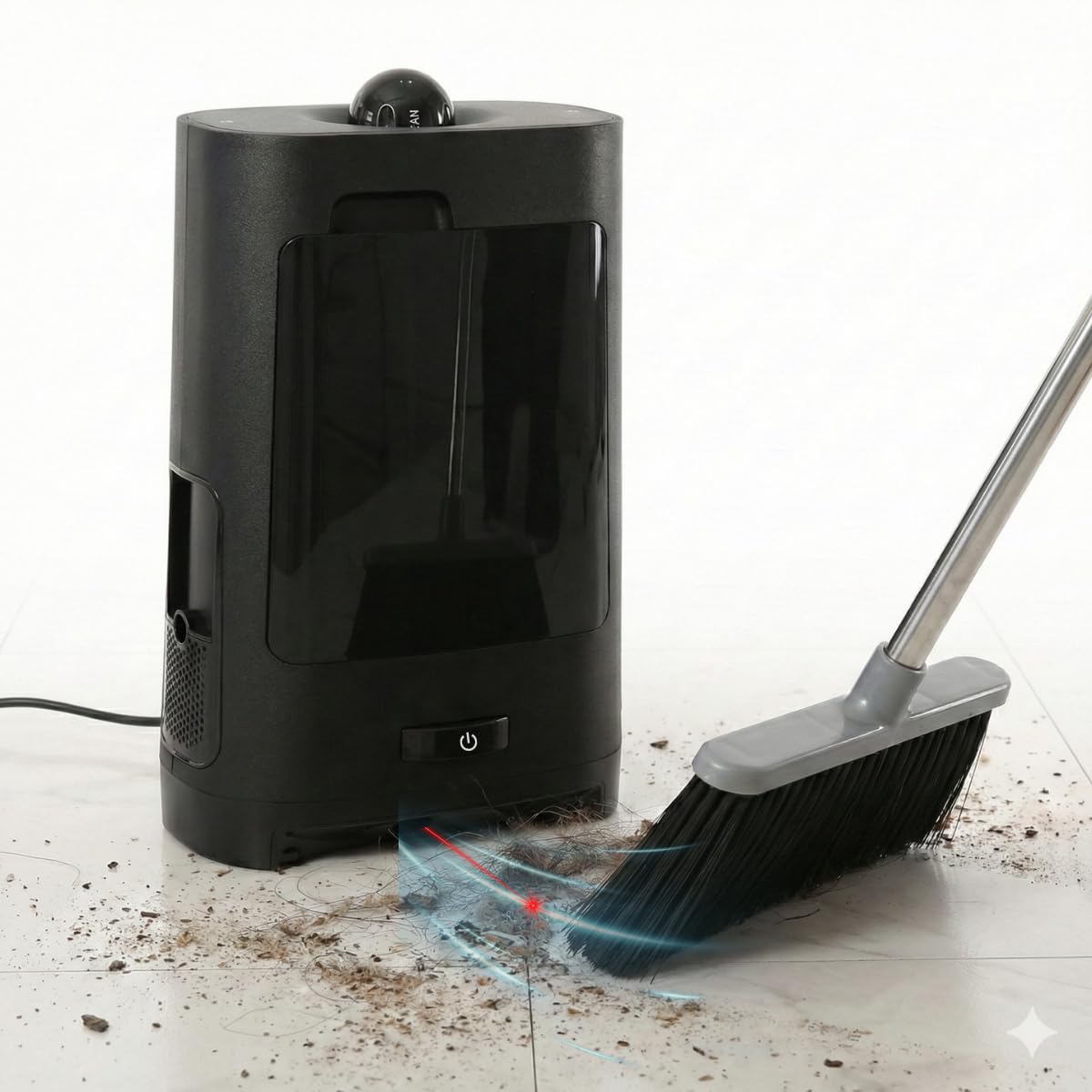 Aspirador Peluquería Automático Sensor | Recogedor Fijo 1400W
