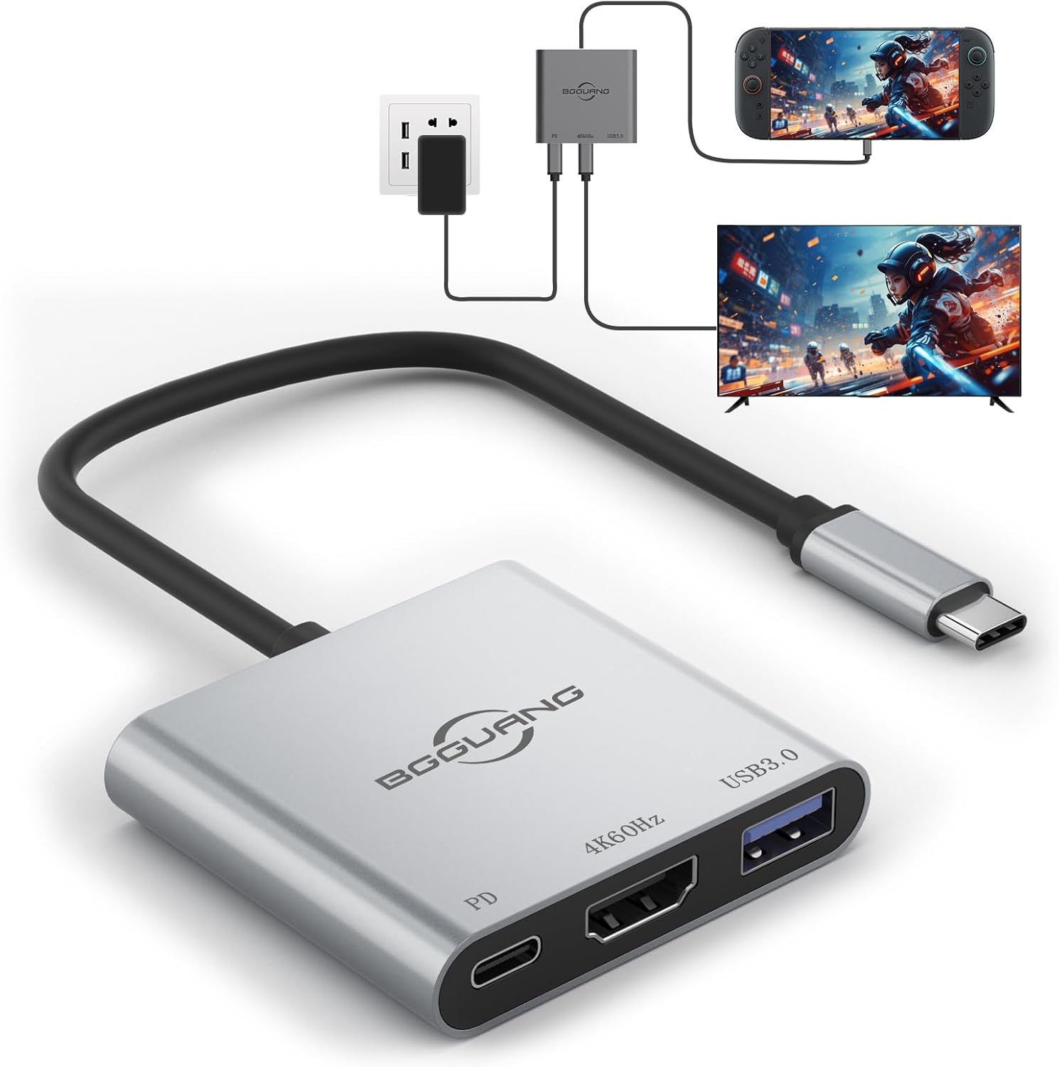 Switch 2 Dock 4K@60Hz TV Adapter...