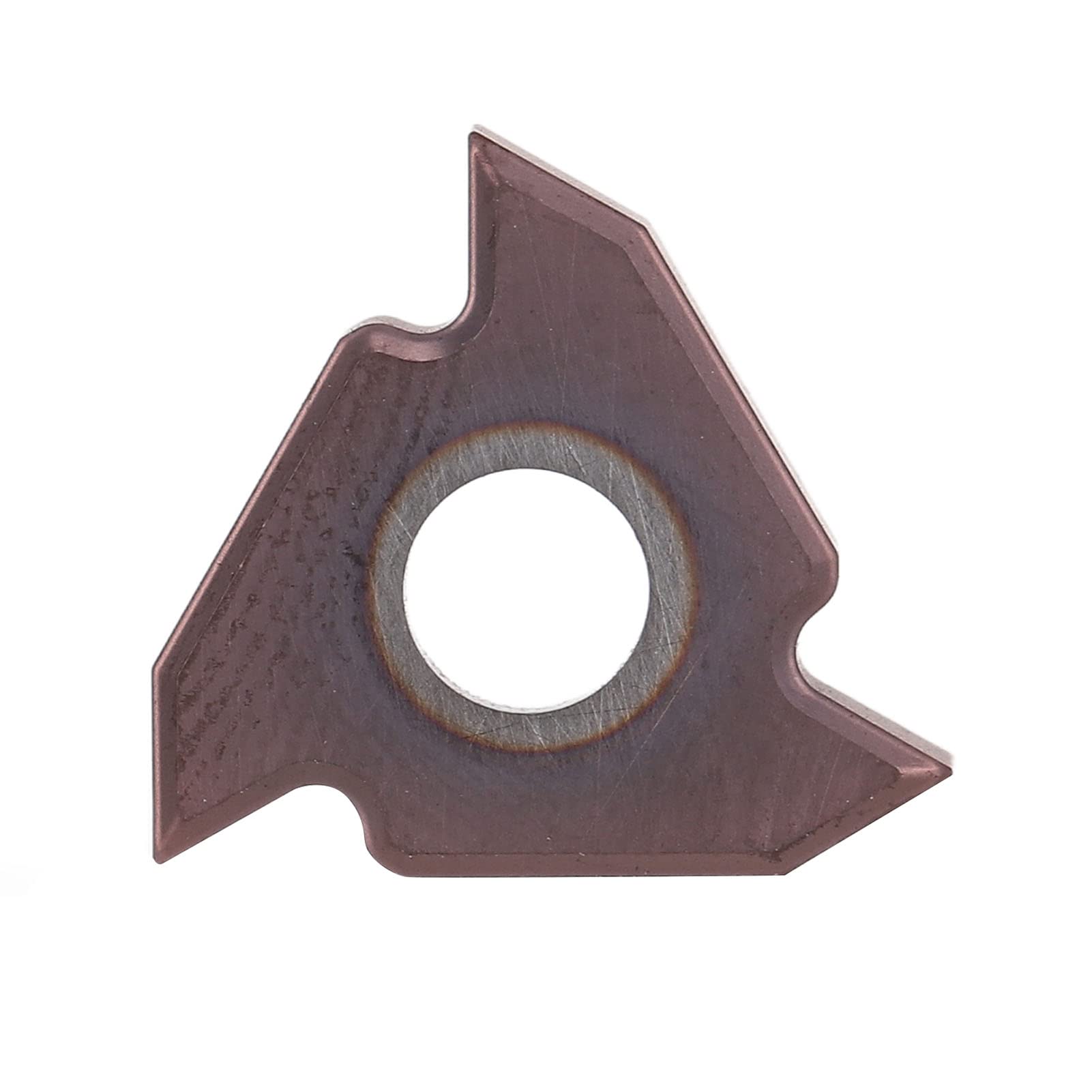 Inserts de filetage 10pcs CNC Lathe Indexable Carbure Blade Turning Toolder 16er AG60 EM598L Inserts de filetage de haute précision pour l'usinage en aluminium en acier inoxydable