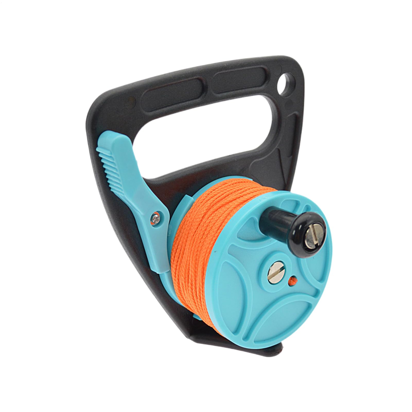 Diving Reel with Thumb Stopper 150 Ft Heavy Duty Buoy Ratchet Dive Reel