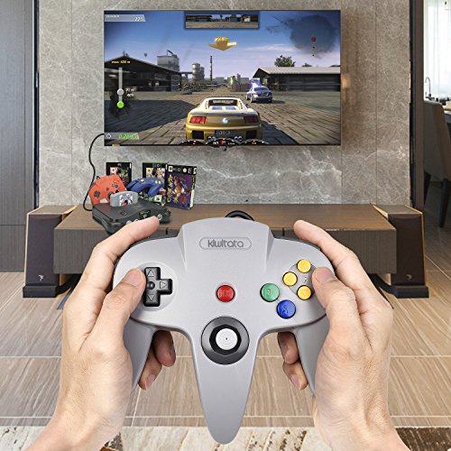 image for KIWITATA Classic N64 Controller,Retro Wired Game Pad Controller Joysti