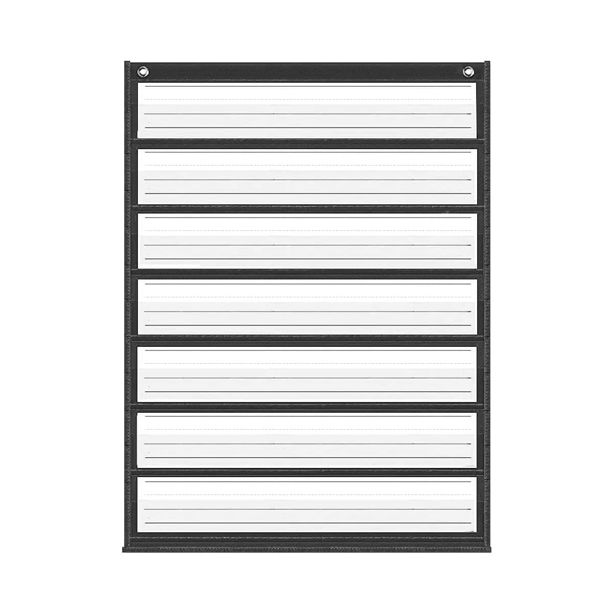 Buy Auchq Pocket Chart,Standard Pocket Chart with 7+1 Pockets