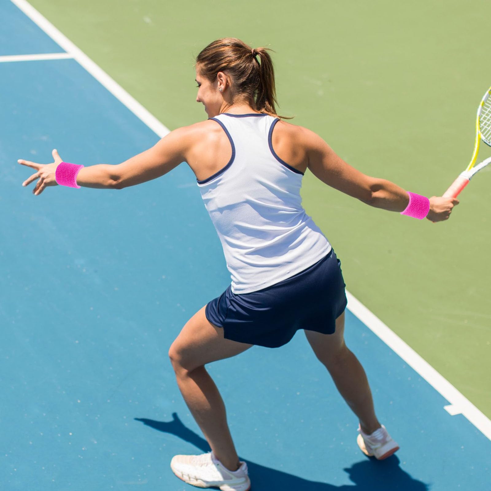 Conjunto De Banda Para El Sudor Banda Para La Cabeza Deportiva Conjunto De Muñequeras Bandas Para El Sudor Muñequera De Tela Terry Banda Para La Muñeca Bandas Para La Cabeza Absorbe La