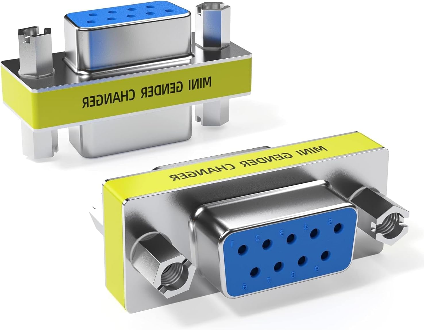 Adaptateur VGA Mâle Vers Femelle Angle Droit 90° - 15 Broches, Pour Espaces Restreints - Connexion SVGA/VGA