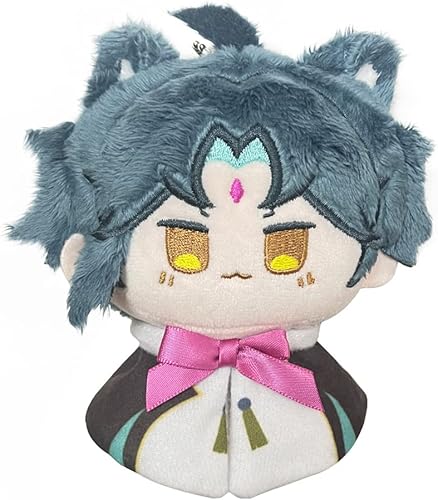 Lindo juguete de peluche pequeño Nahida Nilou Alhaitham con colgante de peluche, figura de peluche linda muñeca de dibujos animados, regalos para la