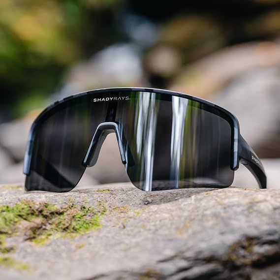 Shady Rays Nitro | Semi-Rimless Single Lens Shield Polarized Sunglasses