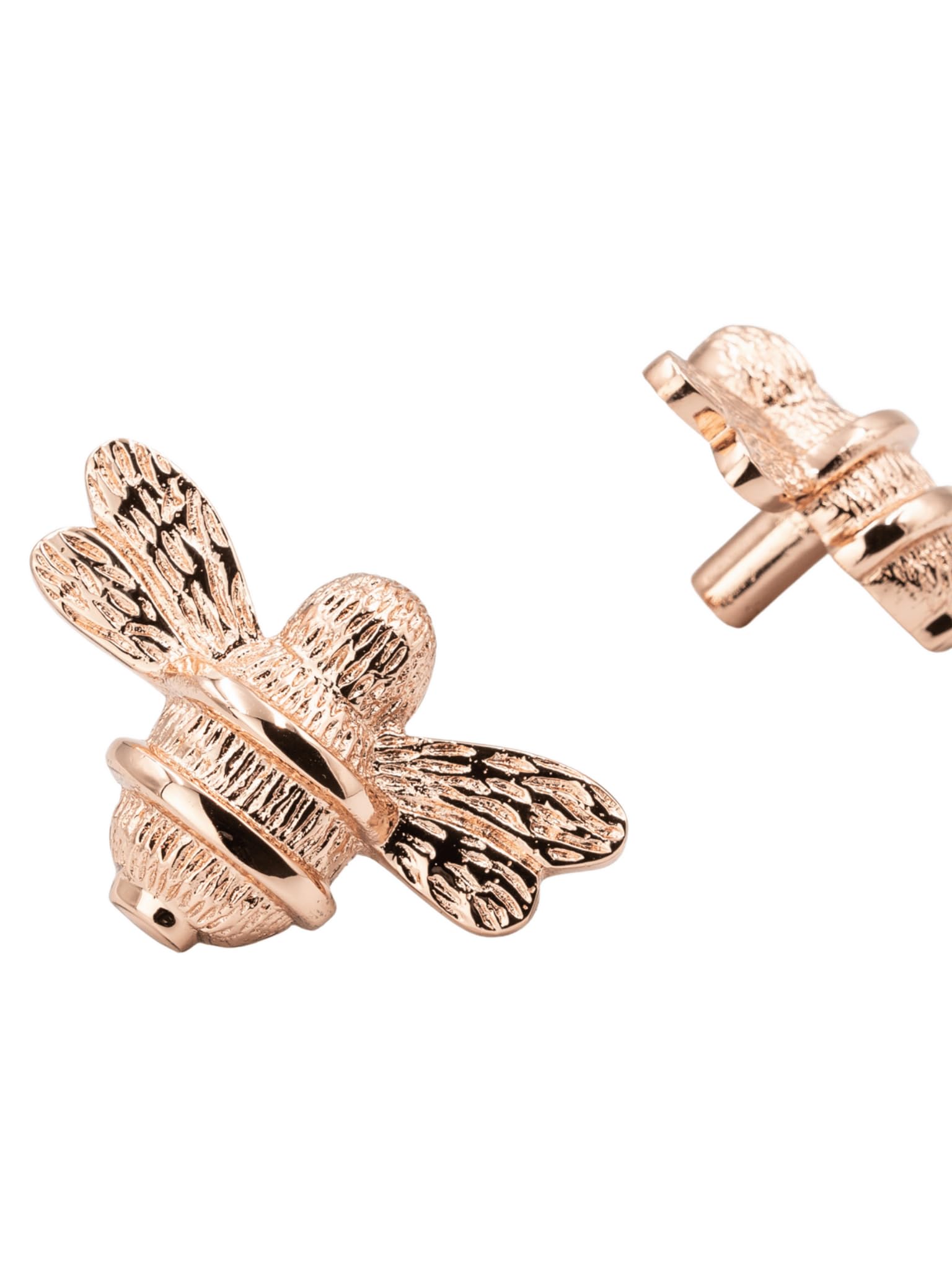 Brass bee Drawer Cabinet Knob - Rose Gold Finish