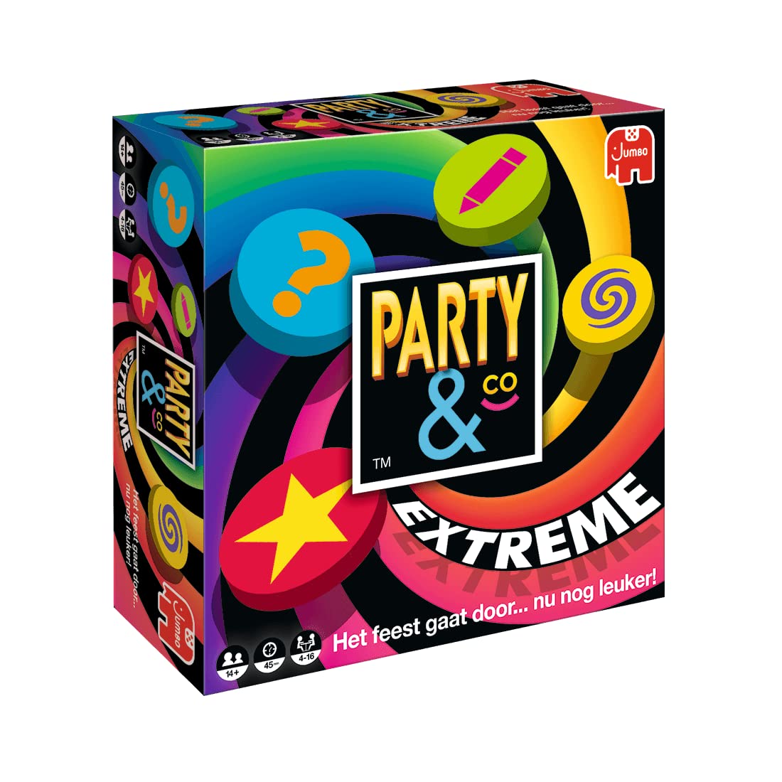 Jumbo Party & Co. 19891 juego de tablero Fiesta
