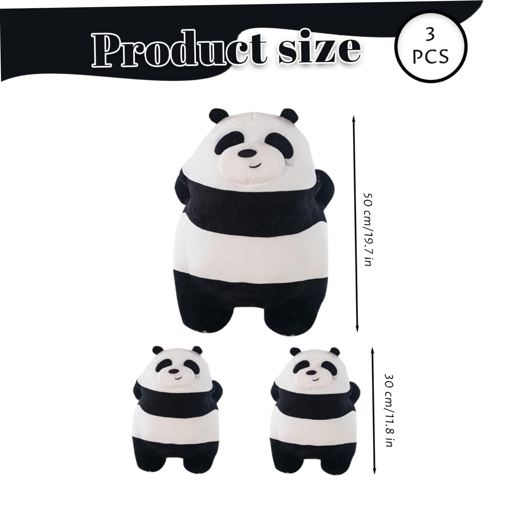 Snowboard-Hinternpolster, niedlicher 3D-Panda-Snowboard-Knieschützer und Gesäßpolster, 3 Stück/Set, weich gepolsterte Ski-Schutzausrüstung für Erwachsene, Kinder, Roller, Snowboarden, Rollschuhlau