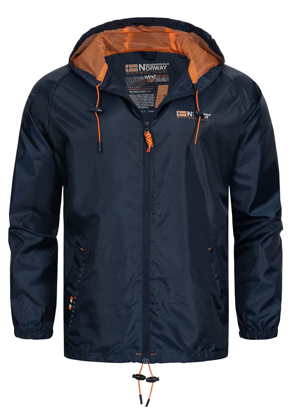 Geographical Norway AGAROS MEN - Mannen Warm Gewatteerde Jas - Mannen Winter Warm Gevoerde - Windbreaker Jas met Lange Mouwen - Lichtgewicht Stof Kwaliteit Gewatteerde Jas ZWART S