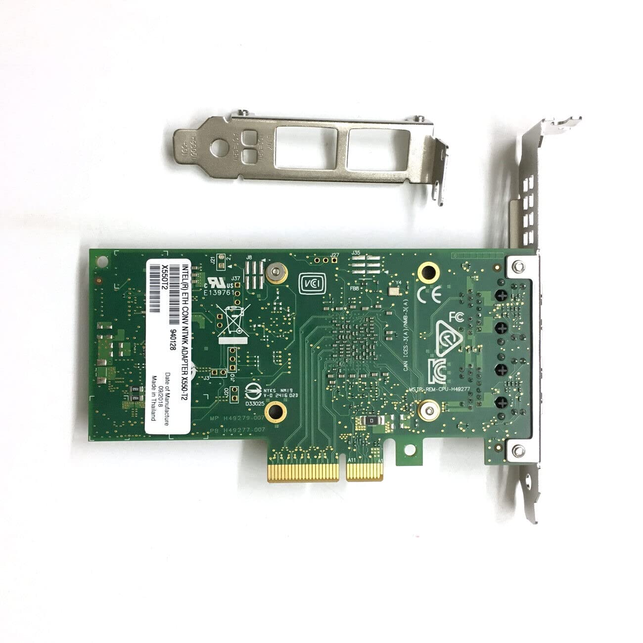 SXTAIGOOD X550-T2 Dual Port 10GbE Ethernet PCI-Express x 4 Server Adapter Converged Intel Network Adapter