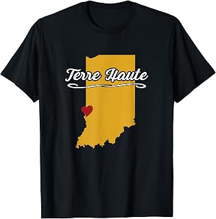 City of Terre Haute Indiana | Hoosier Novelty Merch Gift - T-Shirt