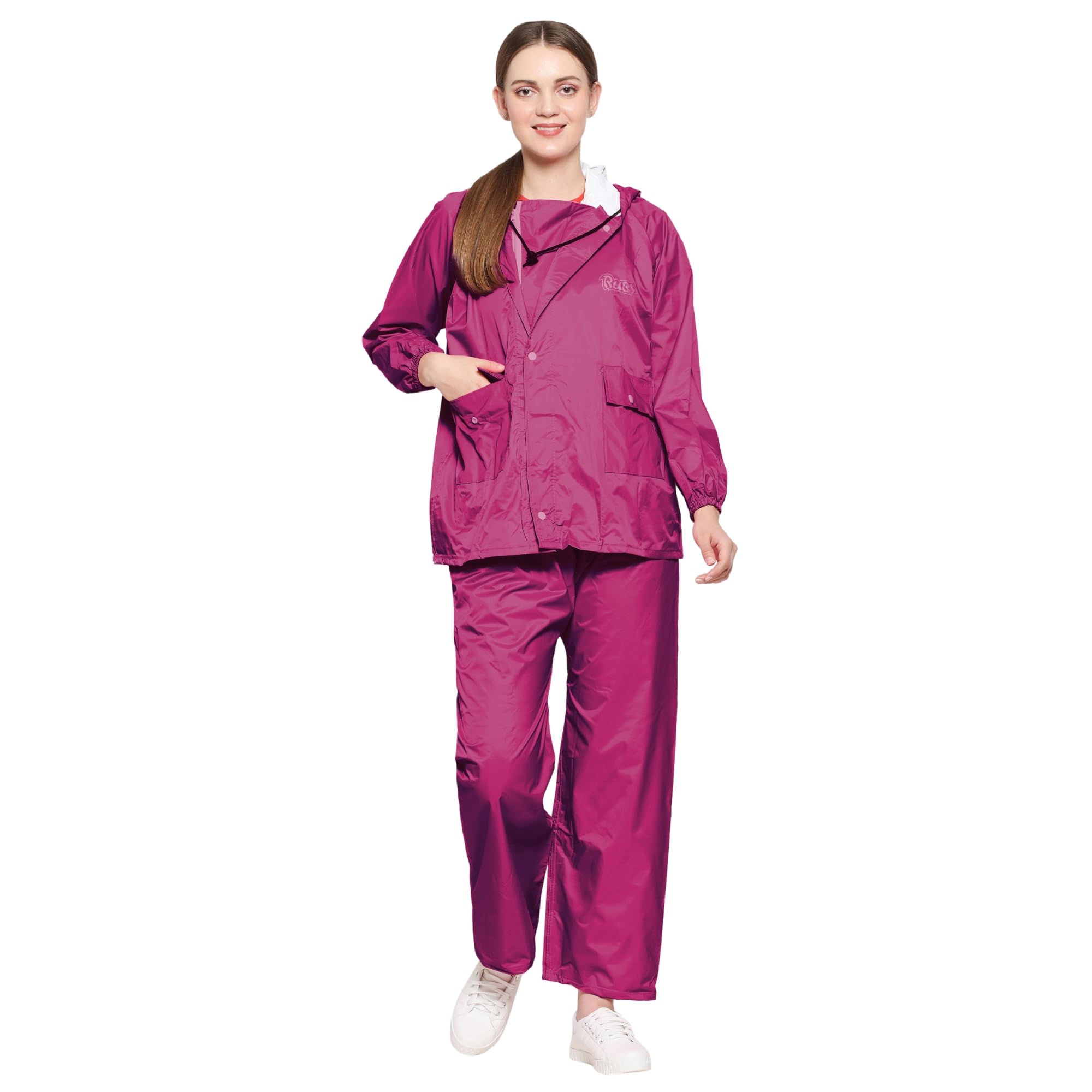 Queen Rain Suit for Women | Nylon Waterproof Rainwear-image-38