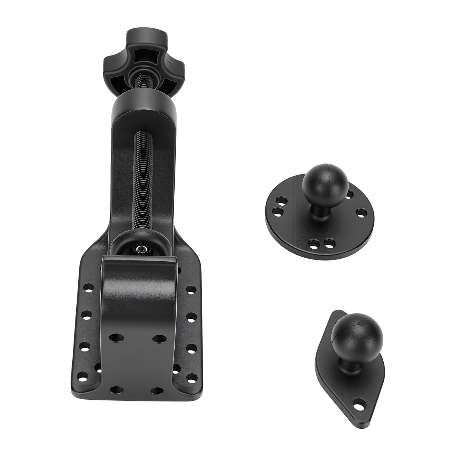 Annadue Aluminiowy Uchwyt C-Clamp do Ramienia z Przegubem Kulowym 1 Cala