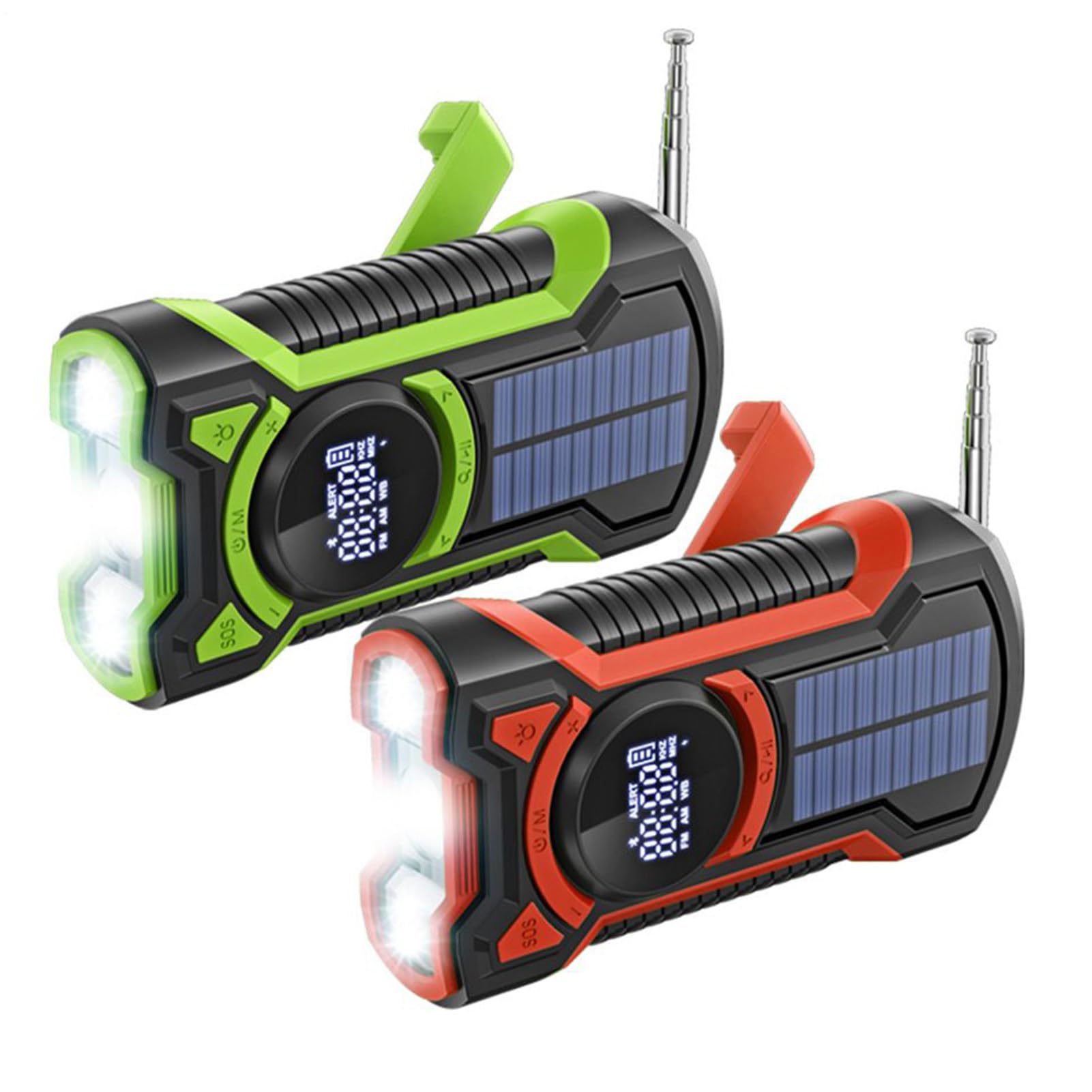 Radio Solarne Wielopasmowa ładowalna latarka o wysokiej jasności