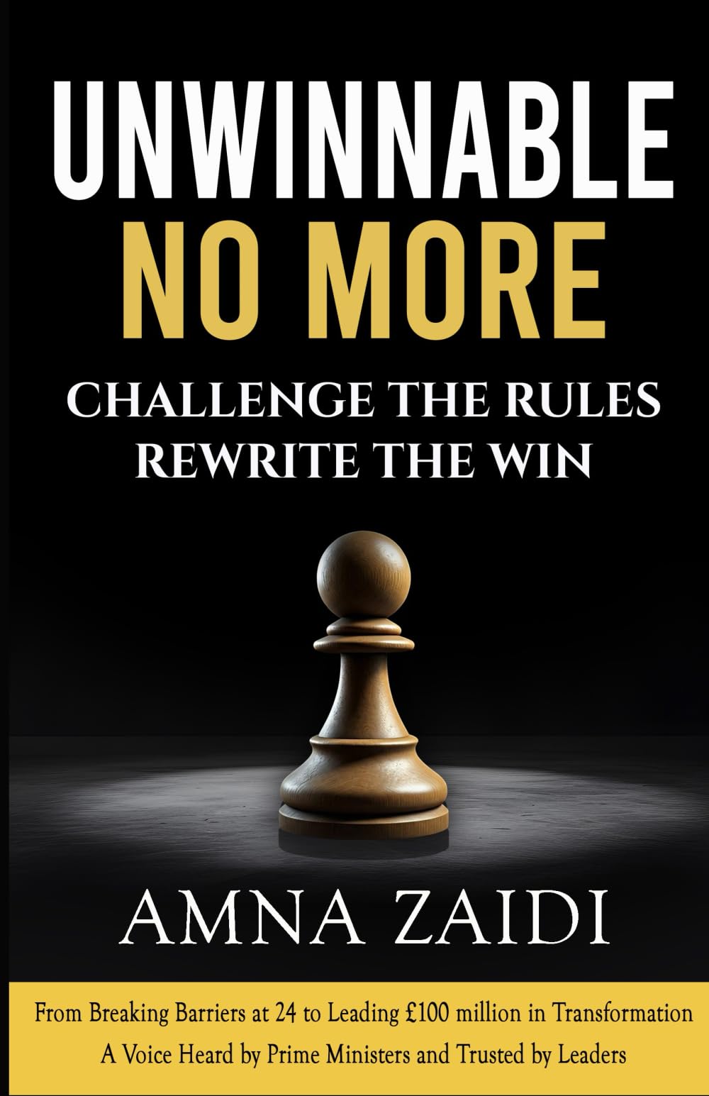 Unwinnable No More: Challenge The Rules Rewrite The Win