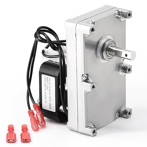 Motor de taladro de repuesto 80606 para estufas de pellets US Stove 5660, Bay Front 5660, 5660e, Ashley 5660 AP5660L AP5660 5660L, 1 RPM en sentido disponible en Yaxa Costa Rica