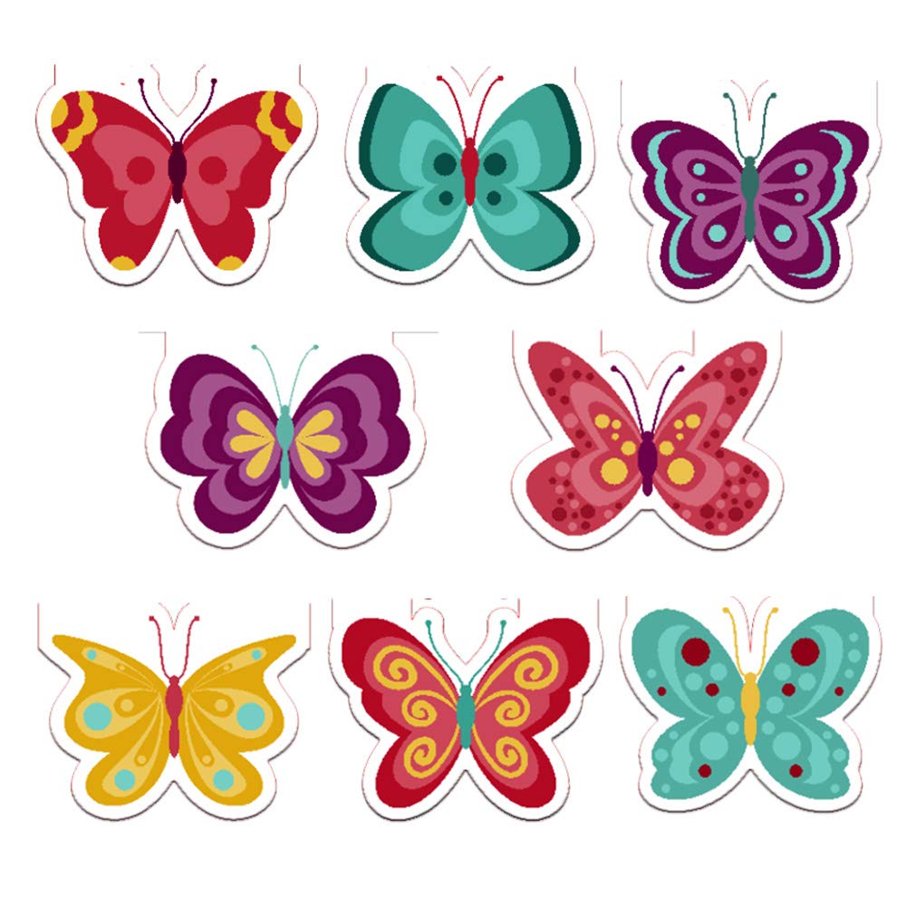 Seedhi Jalebi | Butterfly Pop | Pack of 8 Die - Cut Magnetic