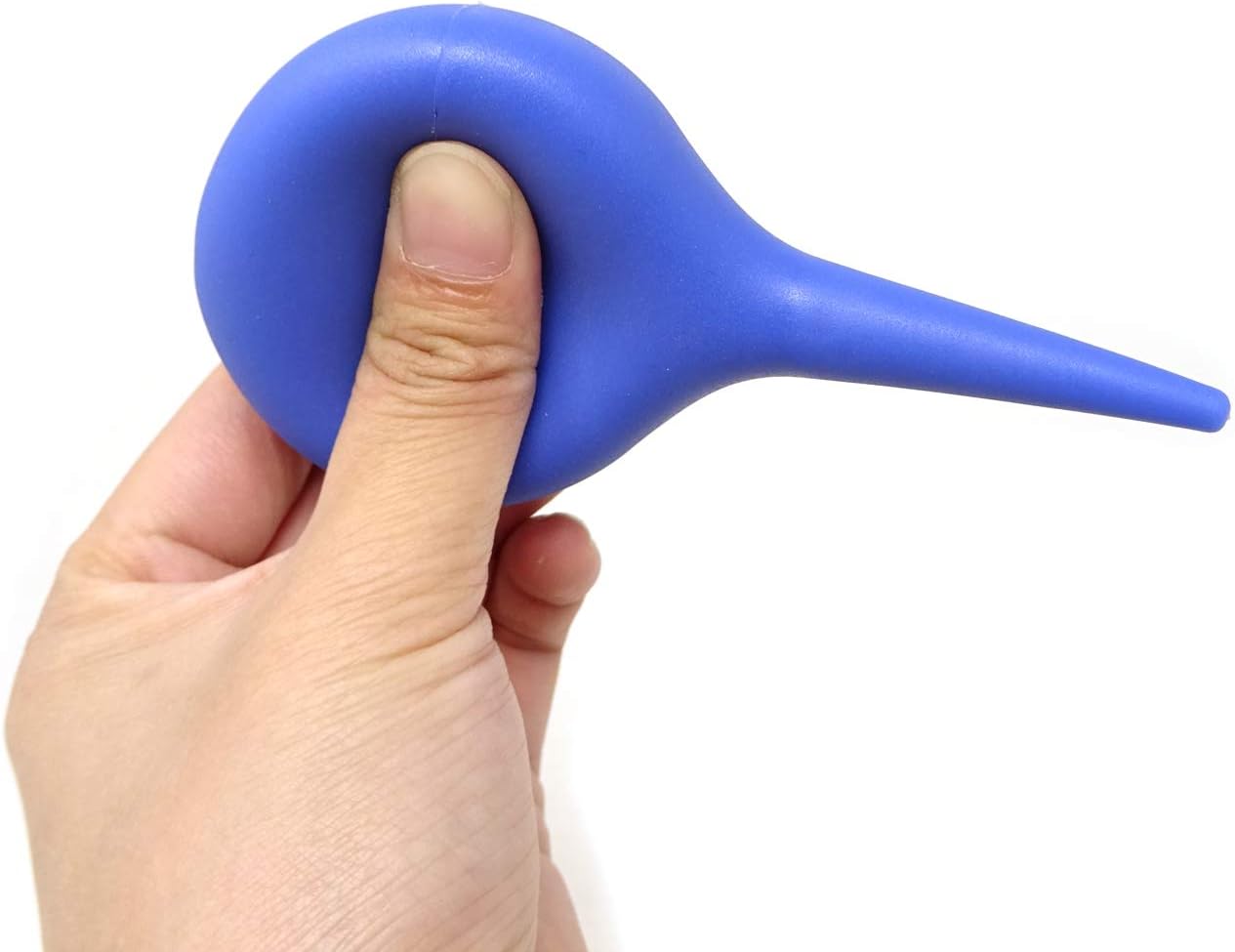 Honbay 75ml Rubber Squeeze Bulb Ear Syringe Ball Laboratory Tool (Blue) : Health & Household