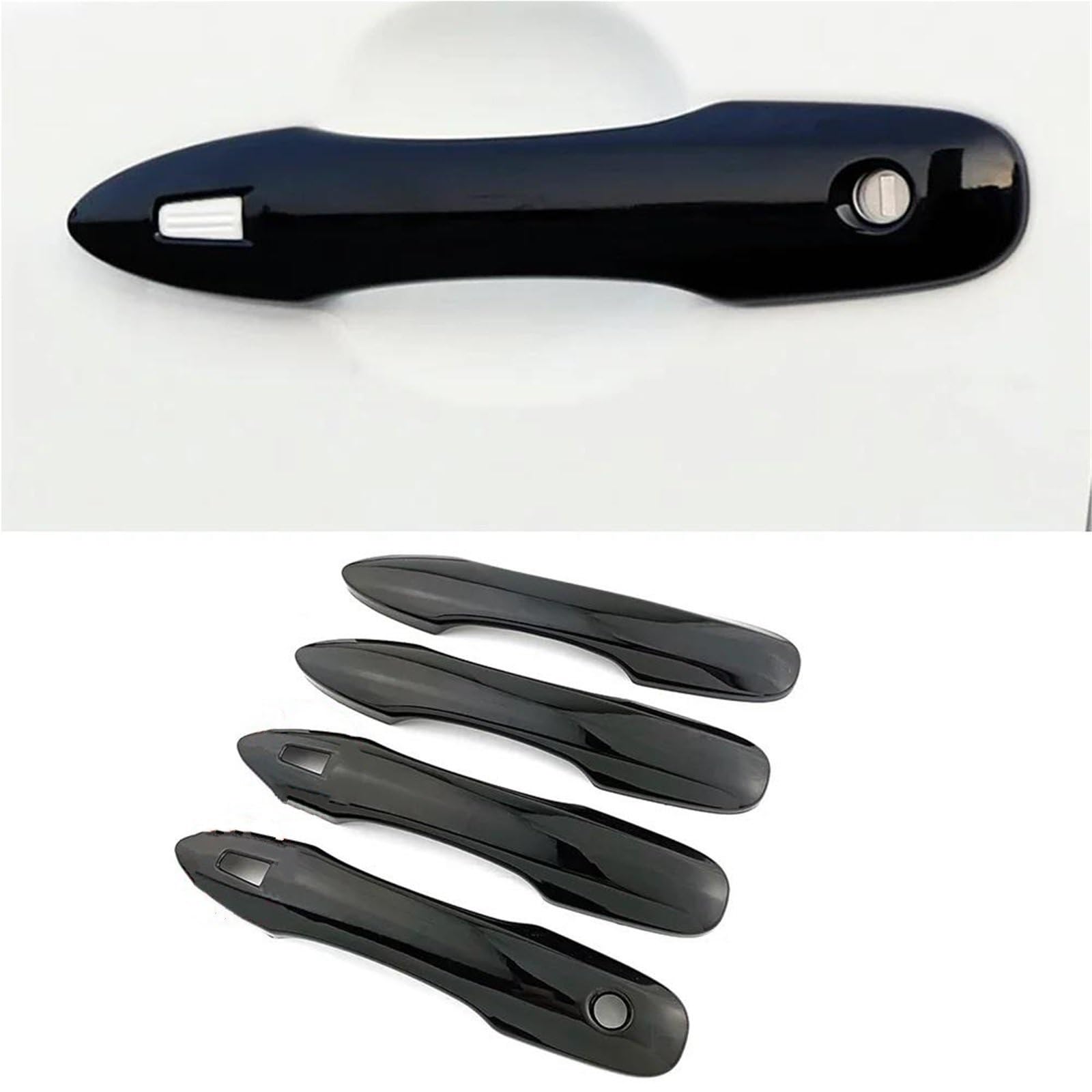 Nmjlqw Style 6 Car Exterior Door Handle Cover Replacement Parts For Toyota For Corolla 2019-2024(Style 6)