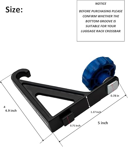 Miniatura 3 de Topes de carga Aero de repuesto (paquete de 4)  Se adapta a barras de carga Thule Aeroblade, Rapid Aero, Xsporter Pro y barras Xsporter