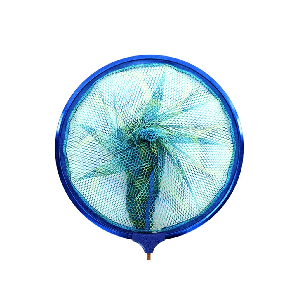 Rete da pesca Landing Net Telescopica Rete da Pesca In Lega di Alluminio-Magnesio Pieghevole Dip Net Head per 35X35X45CM 45x45X70CM rete da pesce