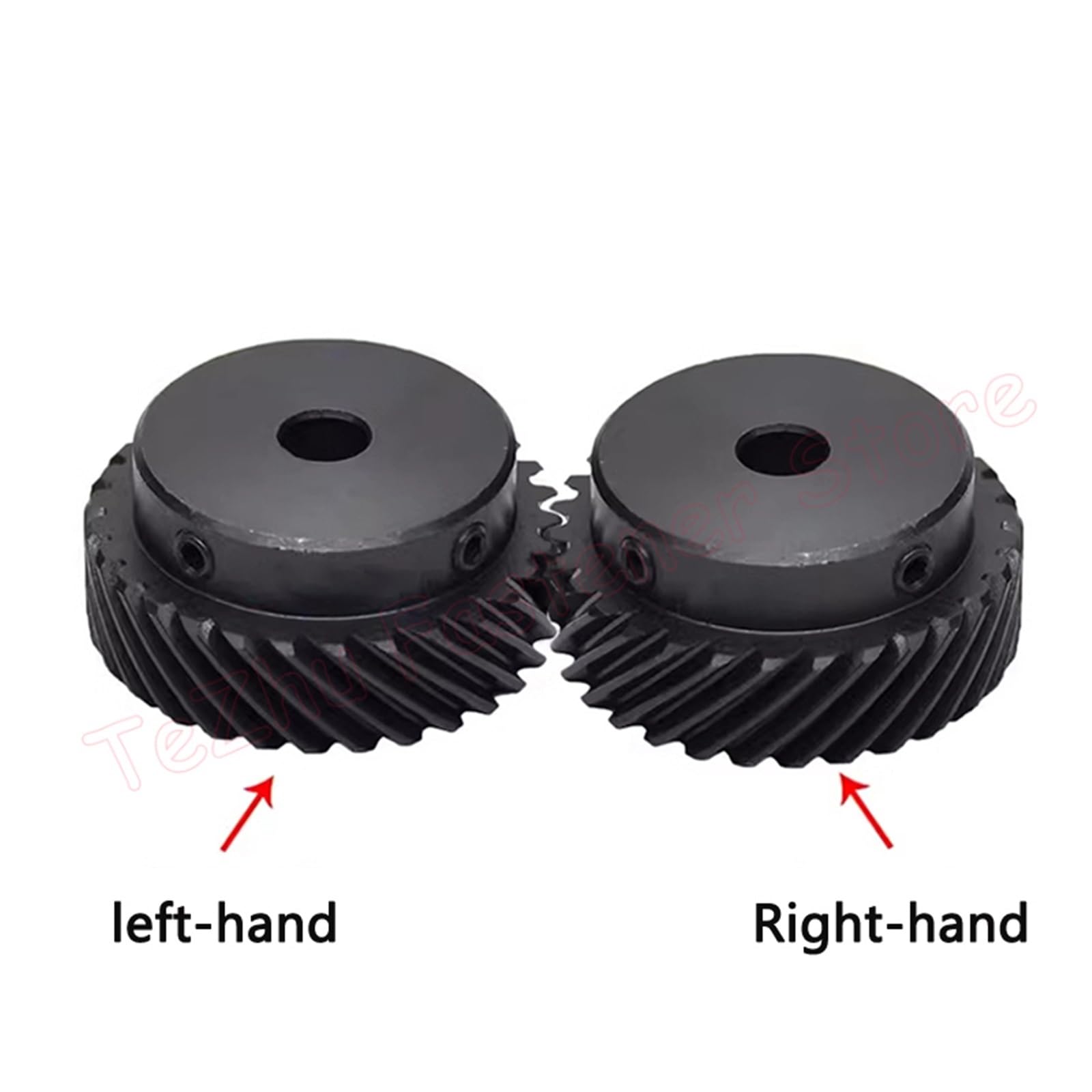 Engrenage hélicoïdal 45 degrés module 1M 72T 80T engrenage conique en acier avec plusieurs tailles de trous pour l'ingénierie de précision (22 mmkeyway 6 x 2,8 mm80 teeth-droit)