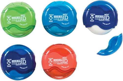 Raymond Geddes - Sacapuntas y borrador de doble identificación (paquete de 24)