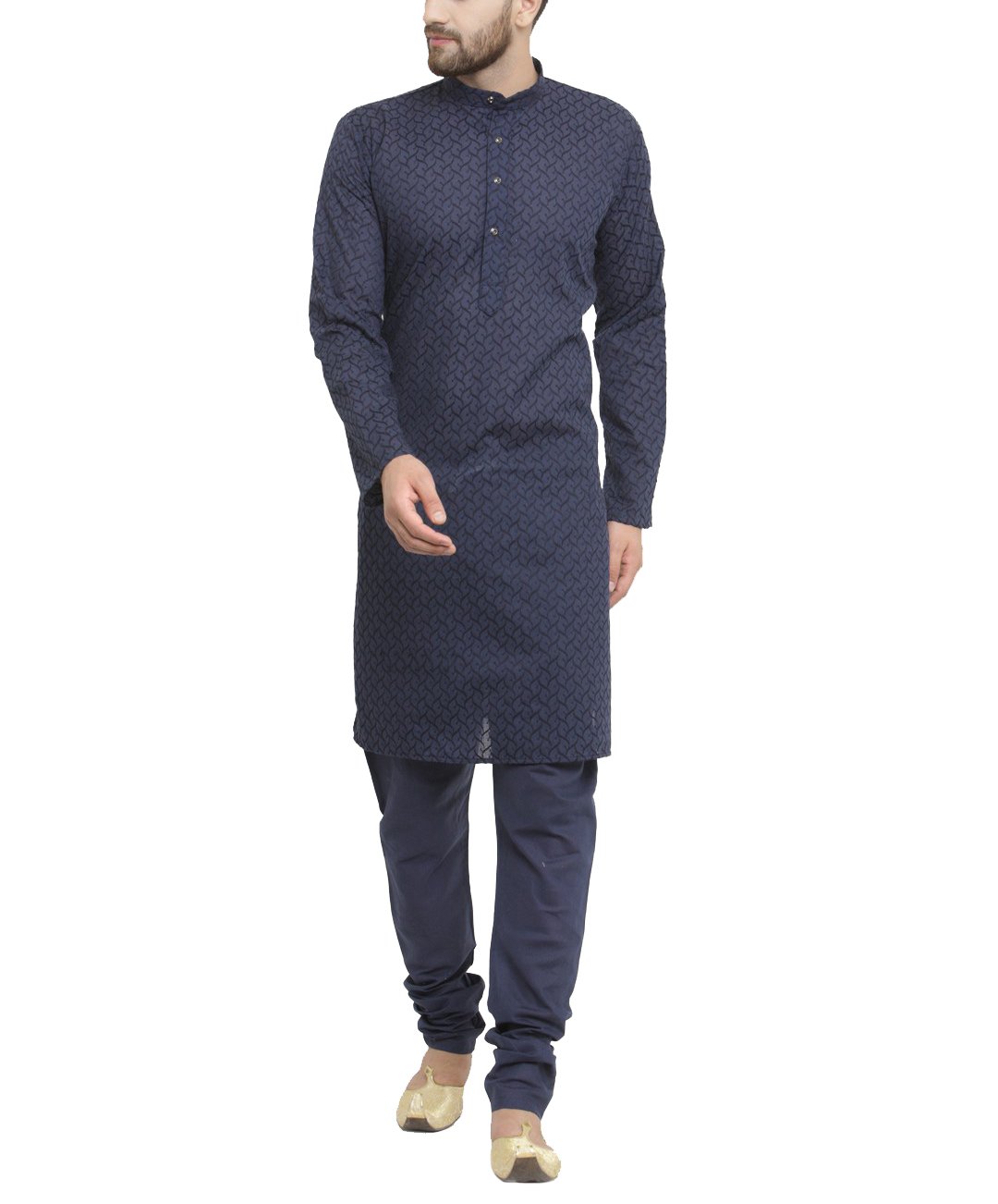 jompers Men's Cotton Kurta Pyjama-picture-31
