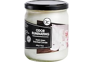 Fresh Linen Odor Eliminating Candle