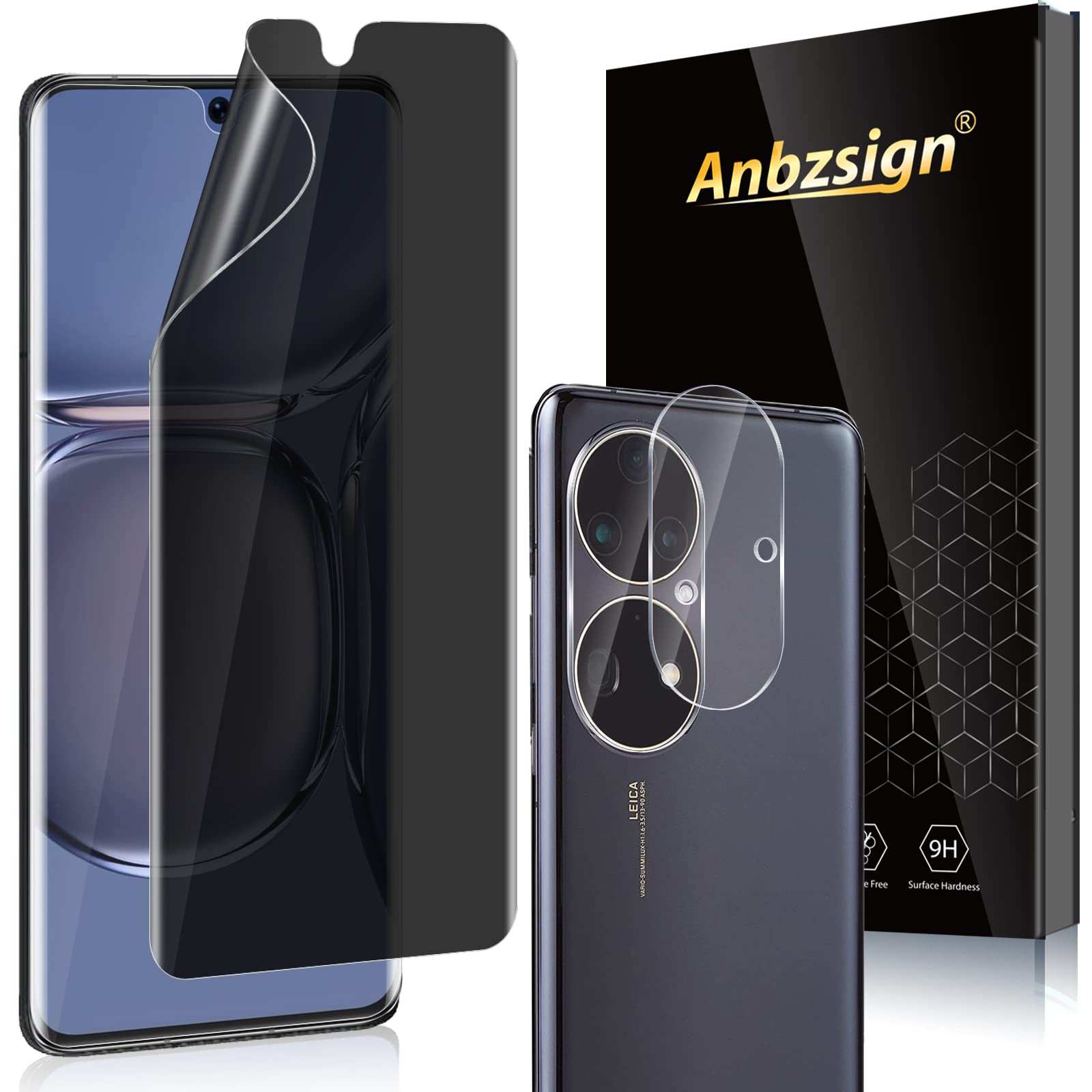Amazon.com: Anbzsign Designed for Huawei P50 Pro With [2 Pack