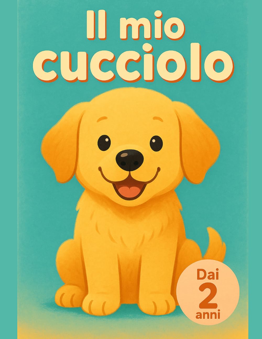 Il mio cucciolo: Il mio primo libro da colorare di cagnolini dai 2 anni - Tratti spessi e disegni grandi Bold & Easy - Regalo perfetto per bimbi e ... I miei primi libri da colorare (Età 2+))