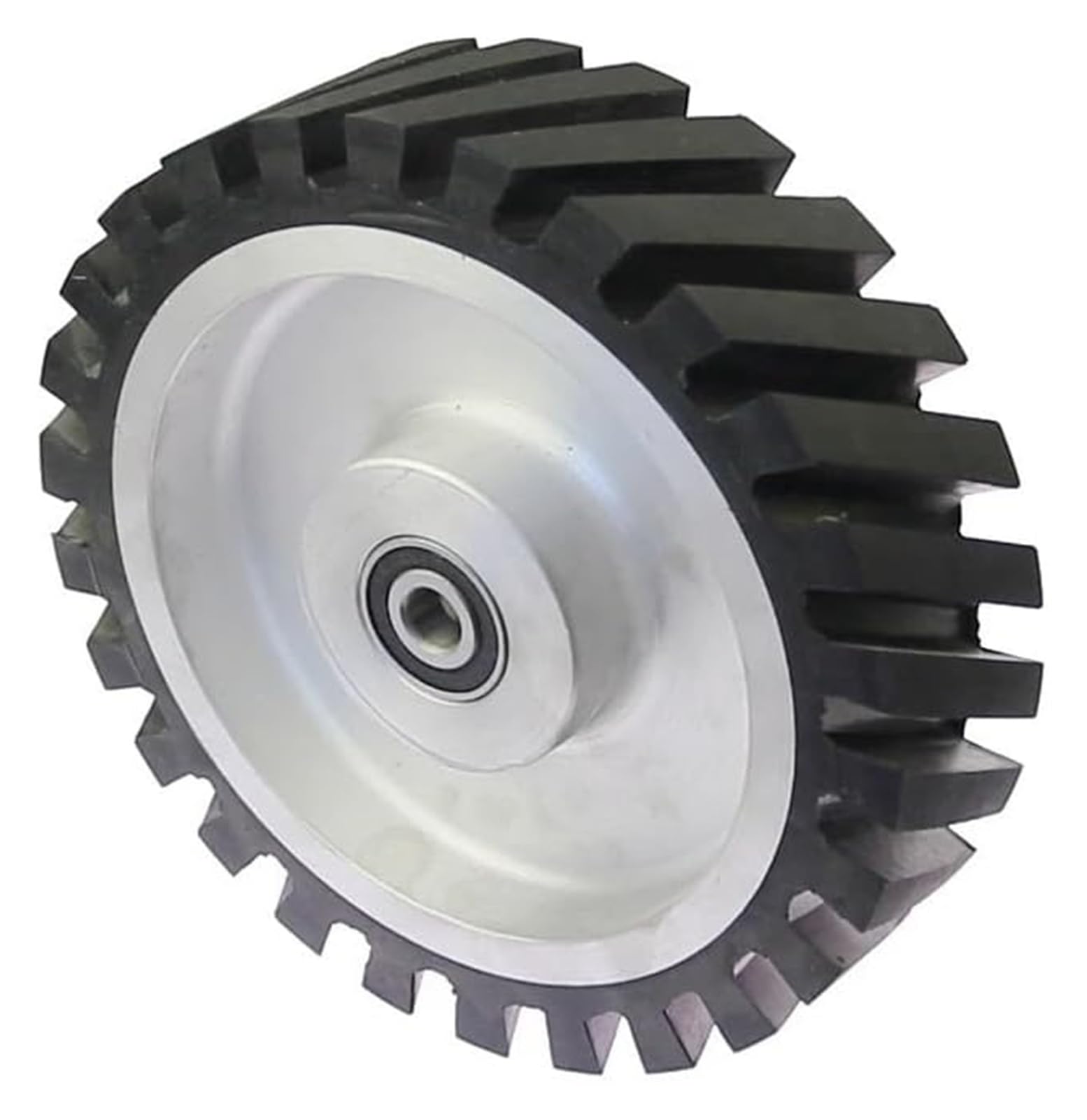 200 * 50 mm ząbkowane gumowe koło kontaktowe do szlifierki taśmowej polerującej, zestaw pasów ściernych(ID 25mm)