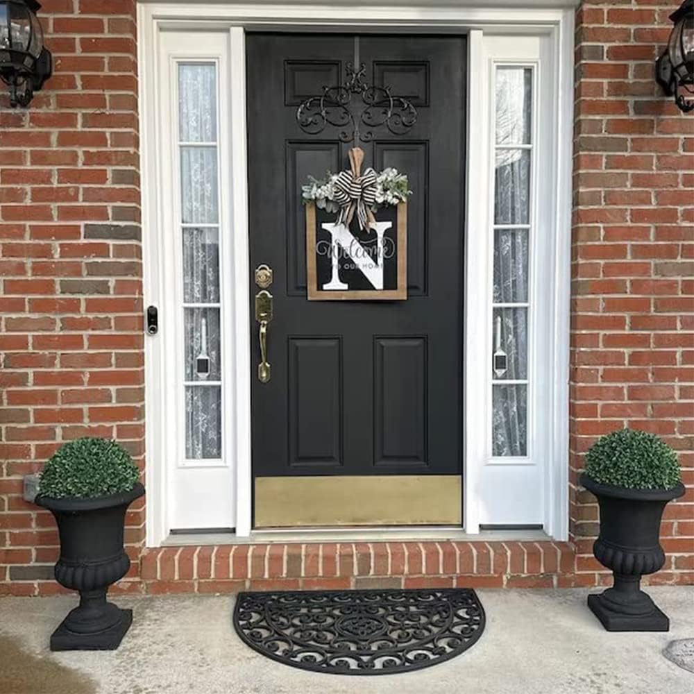 Tracuna 26文字 姓 通年 フロントドアリース スプリングガーランド 玄関用ガーランド 手紙装飾 ファームハウス スプリング