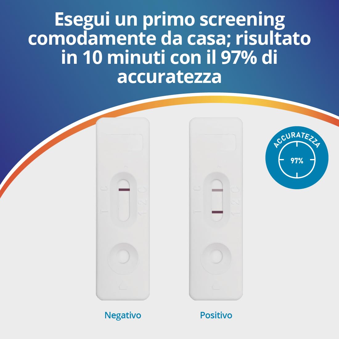 TEST PROSTATA Adeste - Rapido fai da te per la rilevazione dell'antigene prostatico specifico (PSA) nel sangue