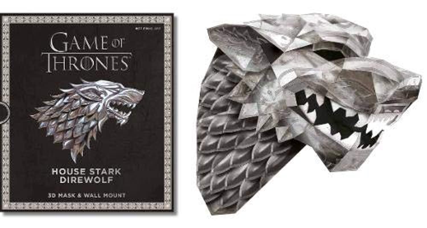 Welbeck Game of Thrones Mask: House Stark Direwolf