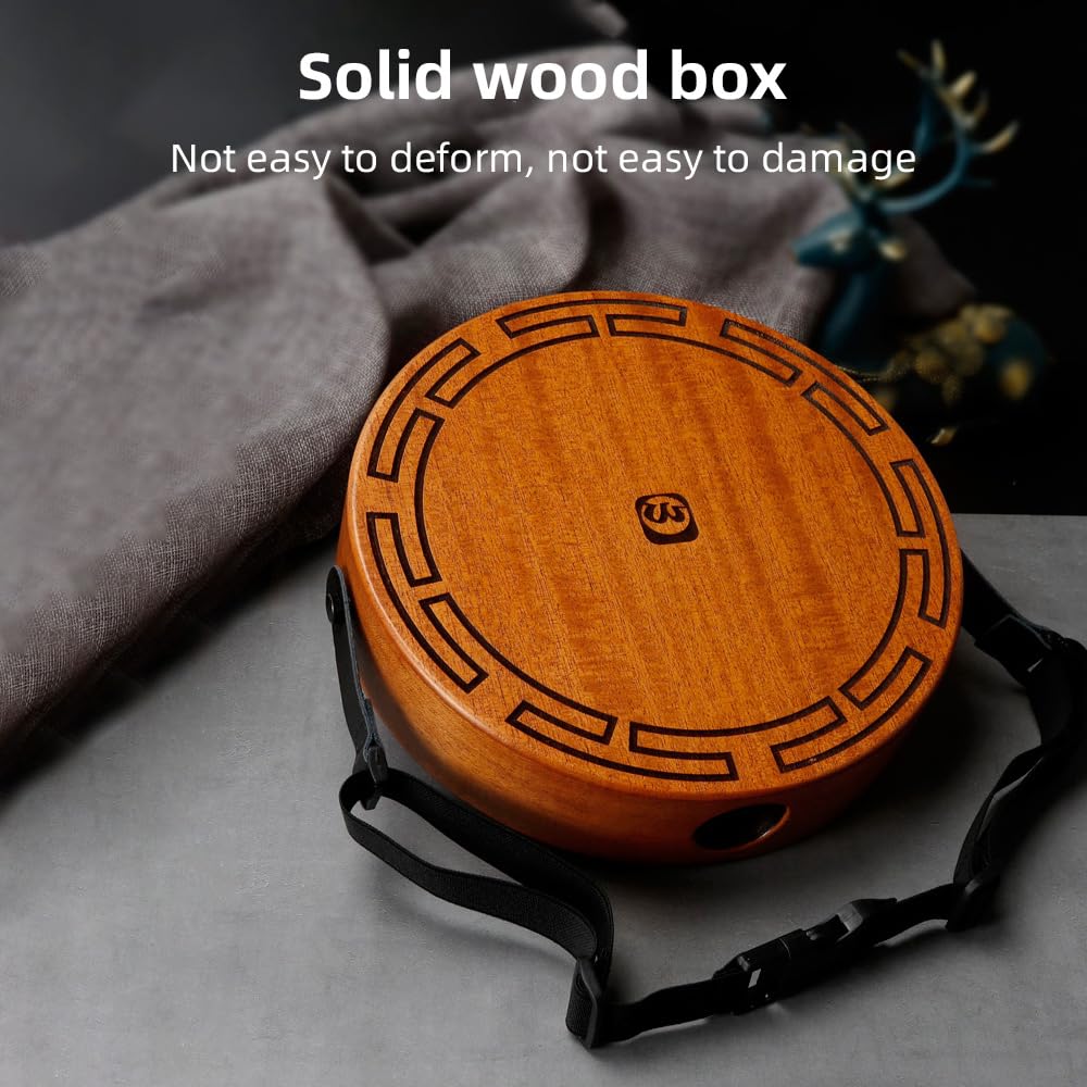 Amazon | カホン 木製ドラム 2トーン フラットハンドドラム 打楽器