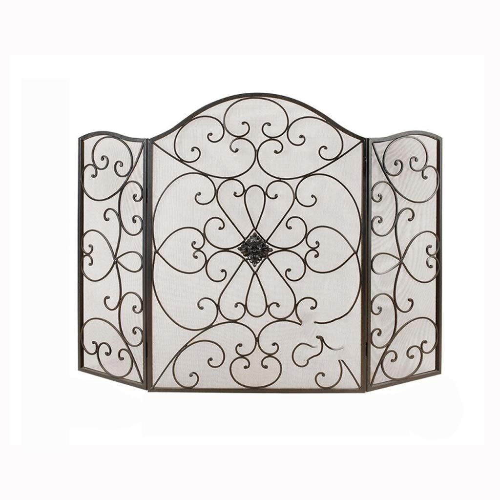Buy Fireplace Screen Wrought Iron Black Fireplace Screen Partition With