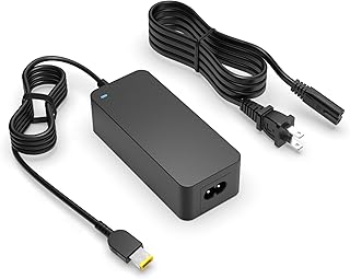 Square Tip, AC Charger for Lenovo Thinkbook 14s 13s 14s-IWL 13s-IWL Laptop Power Supply Adapter Cord, (UL® Certified Products)
