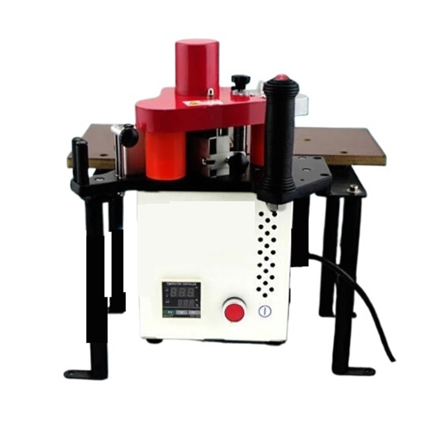 Woodworking 80A Portable Edge Bander Banding Machine Operates Smoothly Performs Well